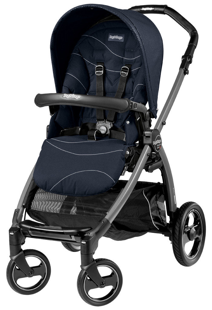 Прогулочная коляска Peg Perego Book S Pop Up Sportivo (шасси Jet) Bloom Navy