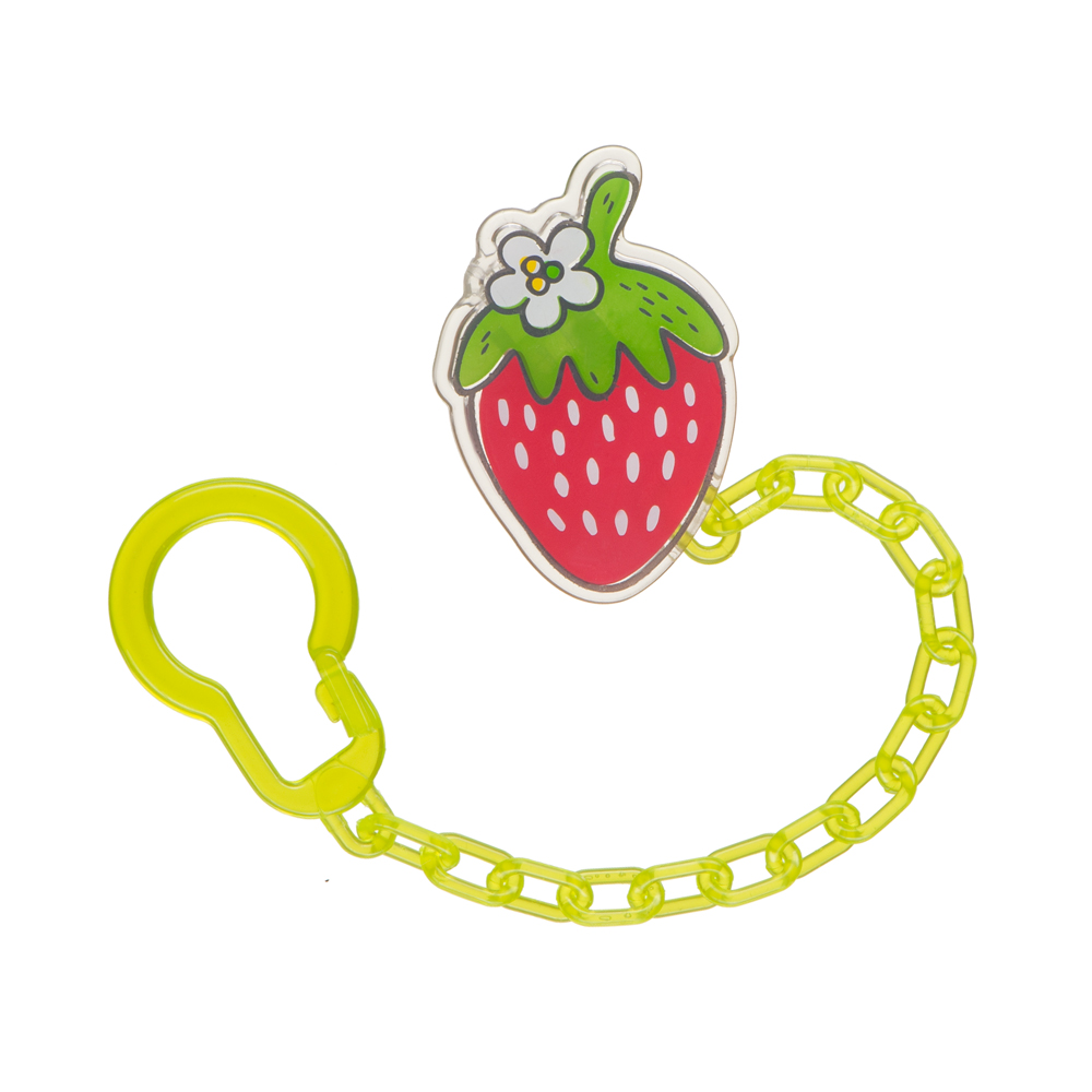 Держатель для пустышки Happy Baby Lime