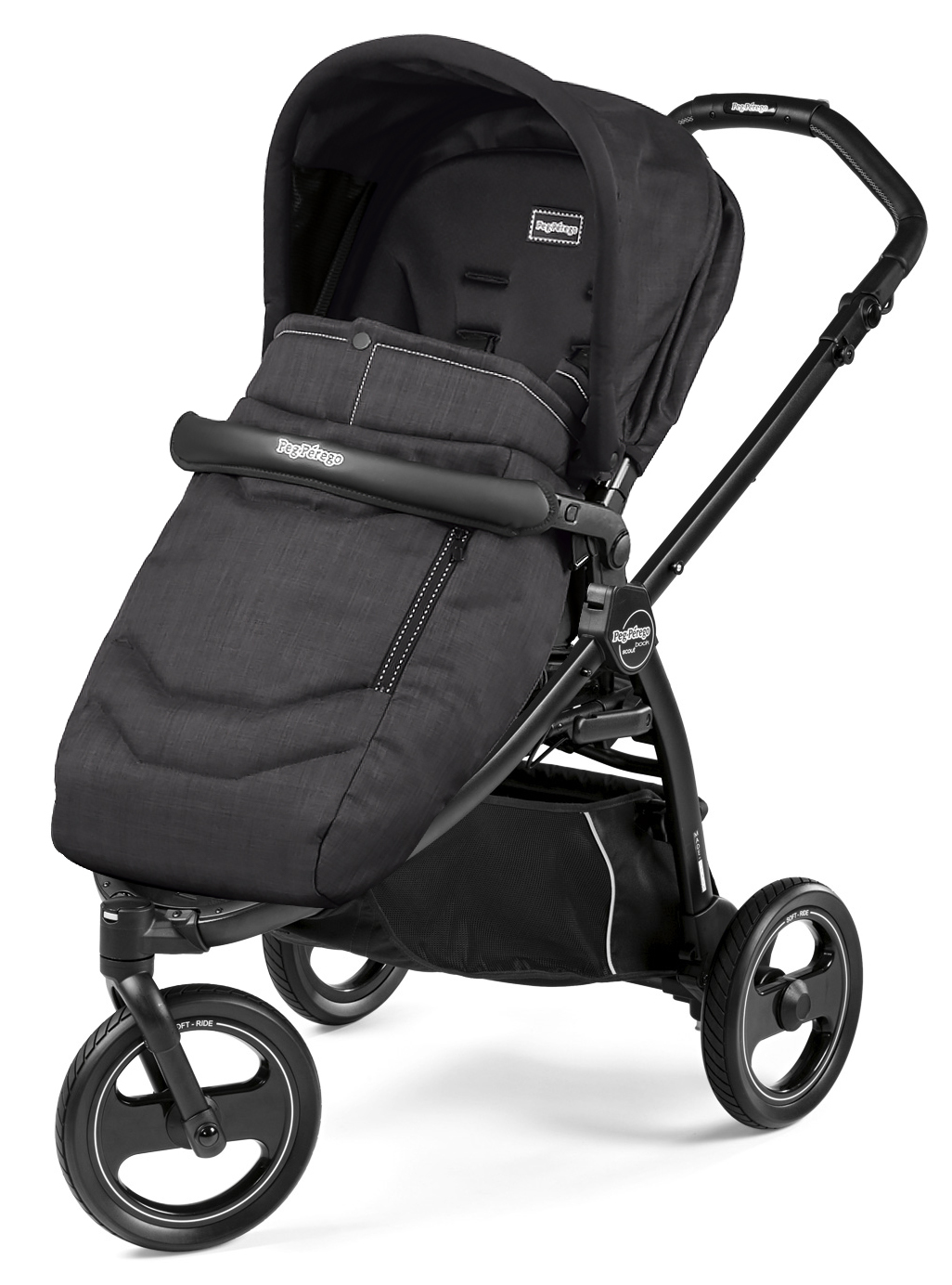 Прогулочная коляска Peg Perego Book Scout Pop Up Completo Onyx