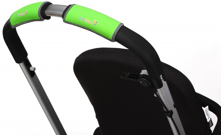 Чехлы Choopie CityGrips на ручки для универсальной коляски 336 Neon Green