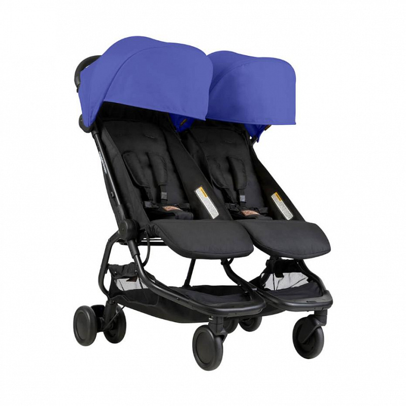 Коляска для двойни Mountain Buggy Nano Duo Nautical