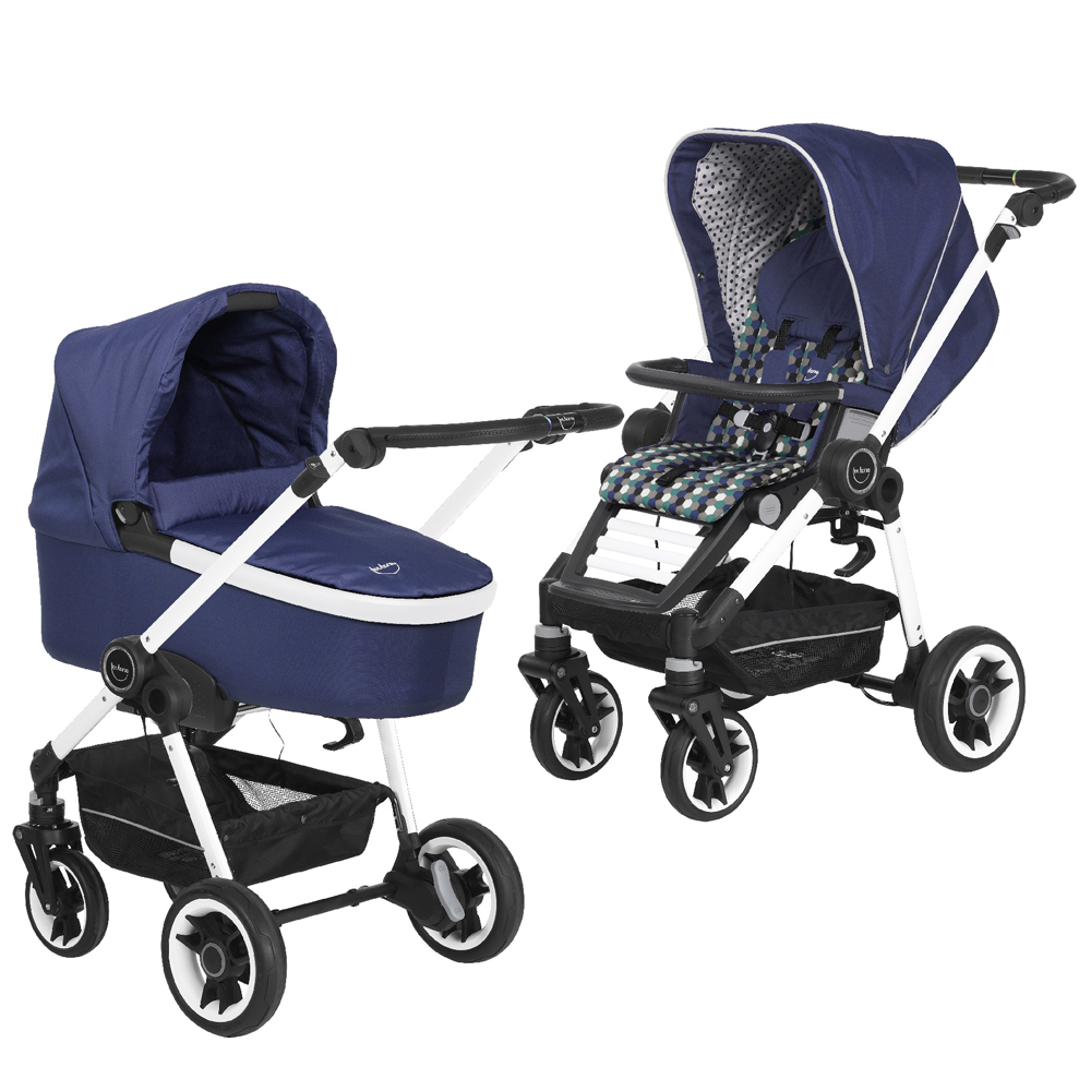 Коляска 2 в 1 Teutonia Bliss (шасси Pearl) 6125-6180-6180 Sapphire-Hive