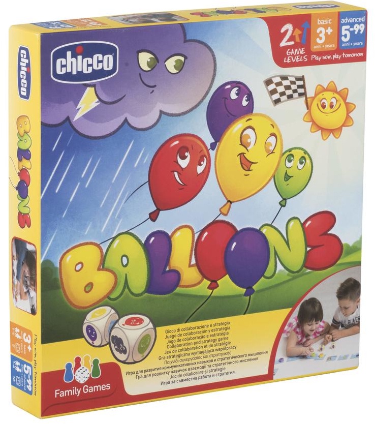 Настольная игра Chicco Toy Balloons 3г+
