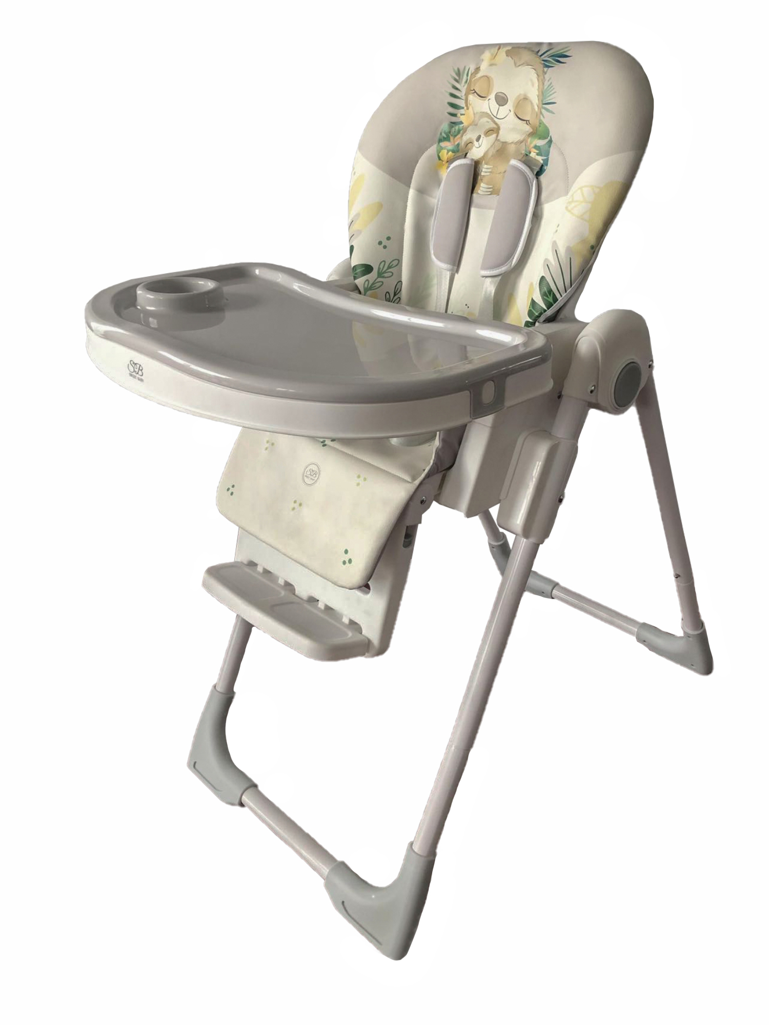 Стульчик для кормления Sweet Baby Fantasy Light grey