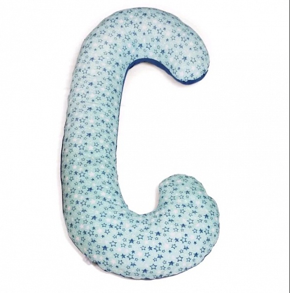Подушка для кормления Ceba Baby Physio Duo трикотажная Stars