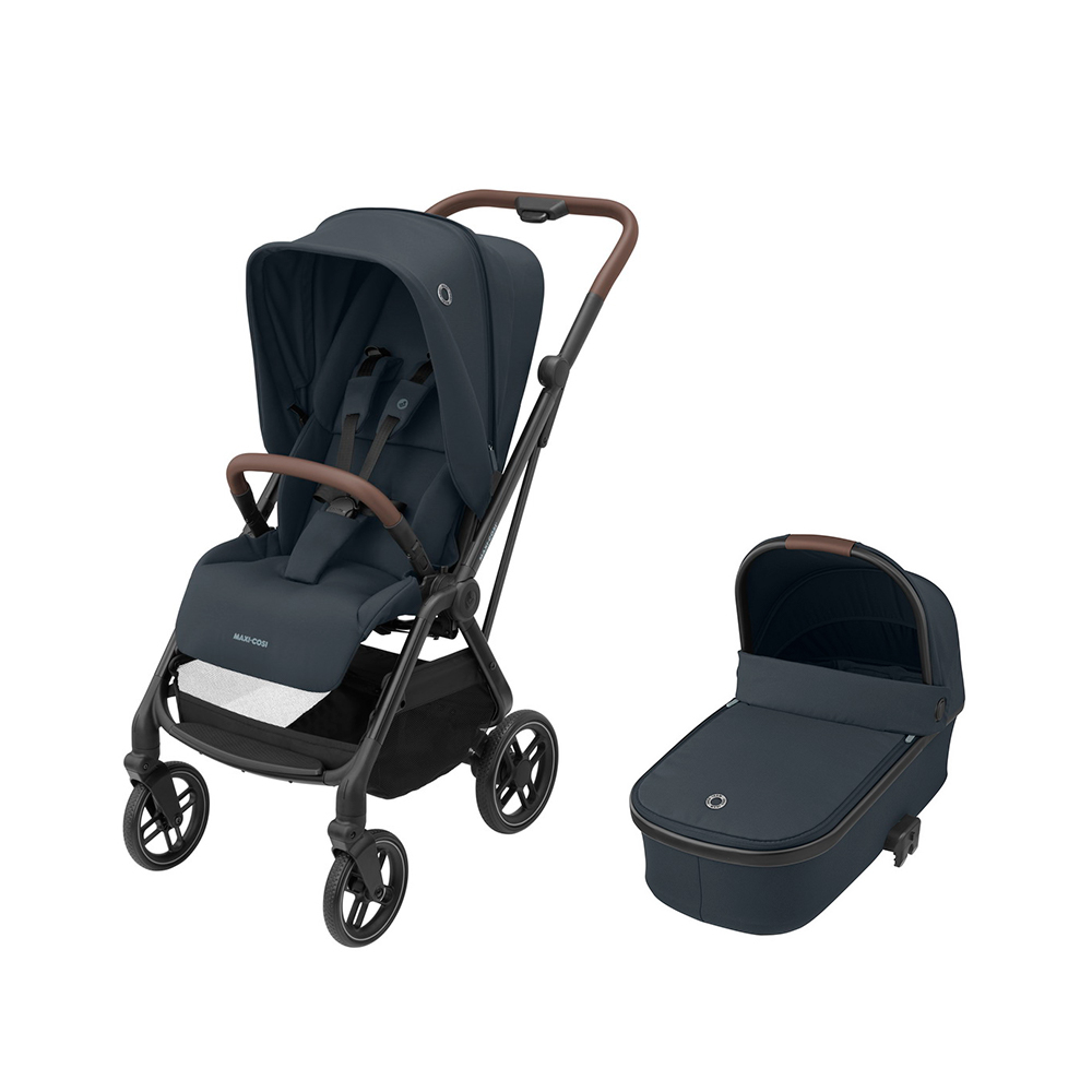 Коляска 2 в 1 Maxi-Cosi Leona Essential Graphite
