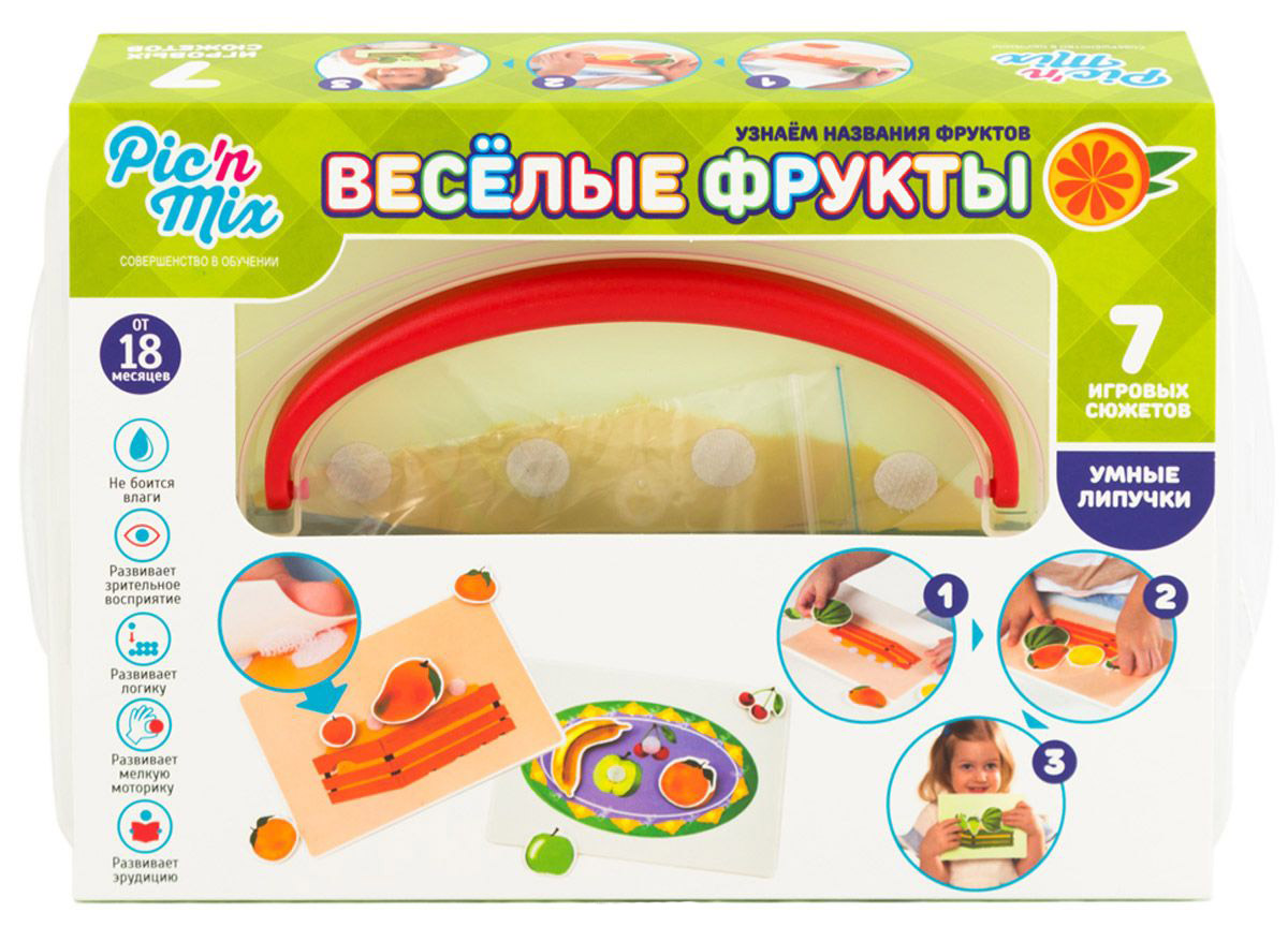 Обучающая игра Picn Mix Веселые фрукты