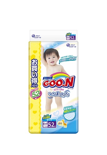 Подгузники GOON NEW Ultra Jumbo Pack (12-20кг) 52шт