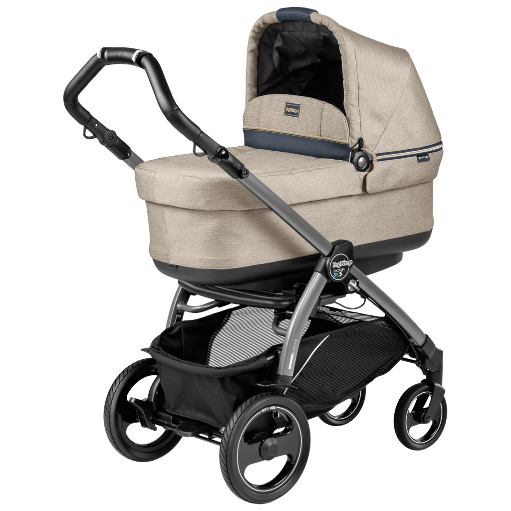 Коляска для новорожденных Peg-Perego Book Plus 51 S POP UP Luxe Beige