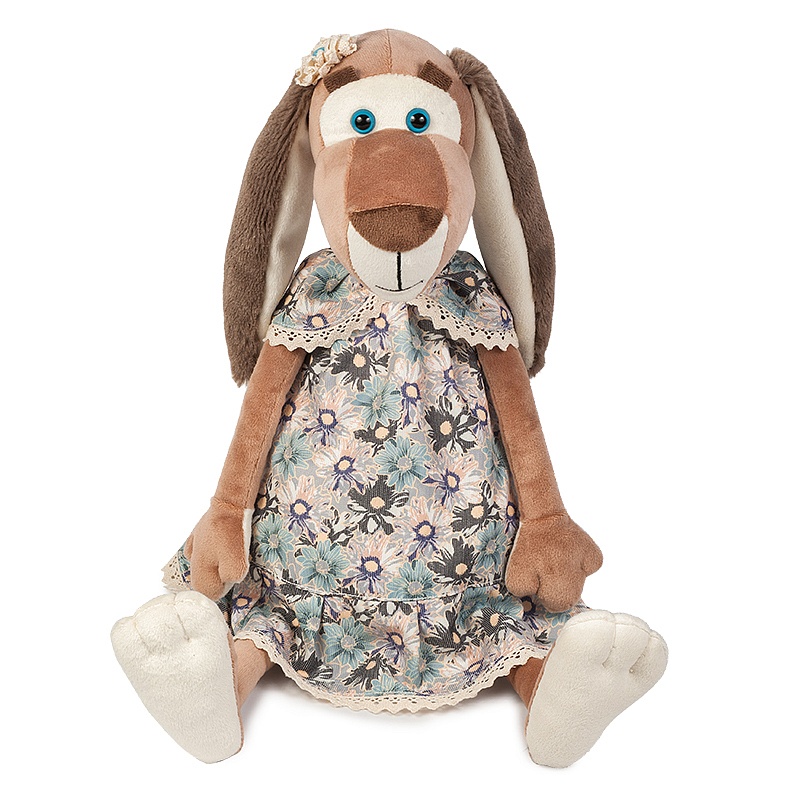 Мягкая игрушка Maxi Toys Собачка в Платье, 35 См Наденька