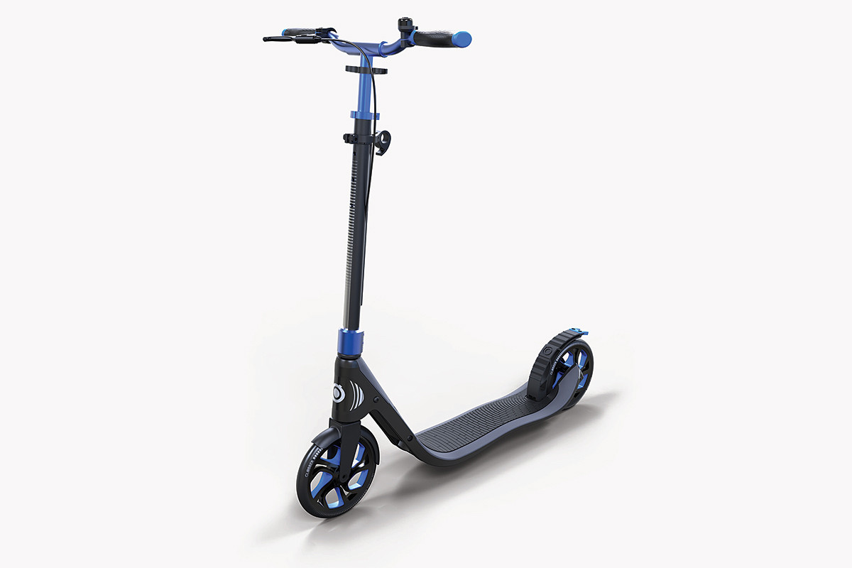 Самокат Globber ONE NL 205 DELUXE Черный-синий