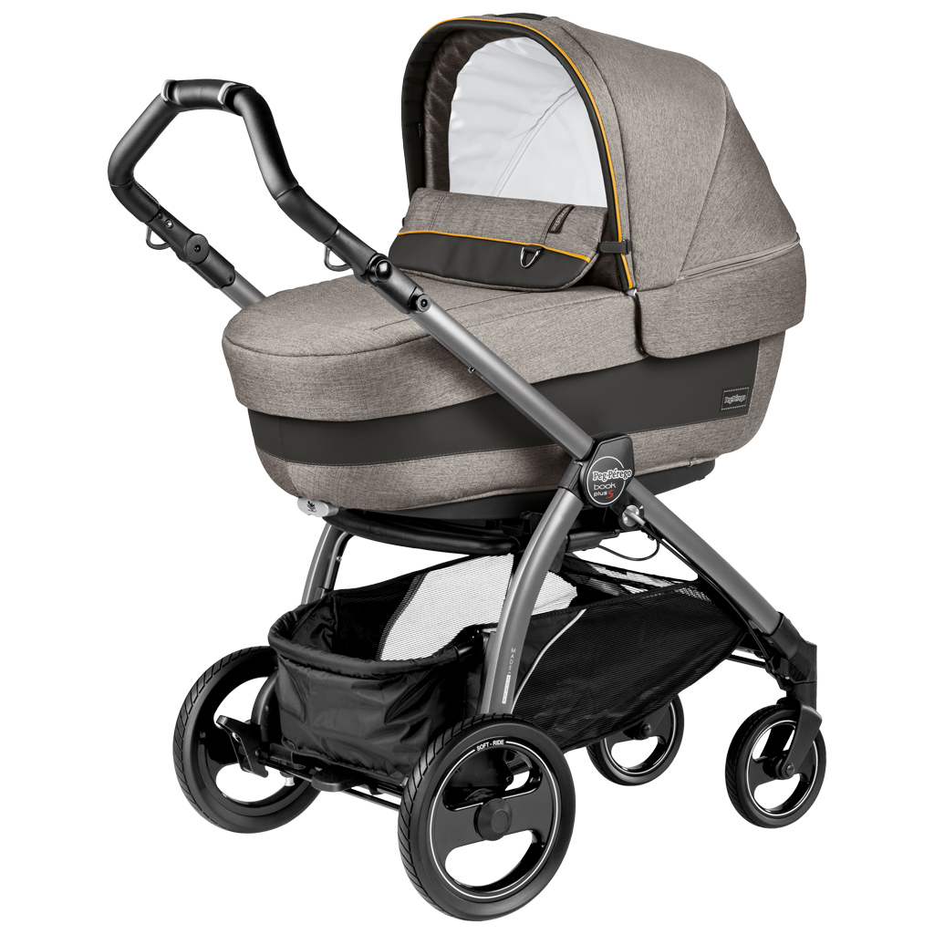 Коляска для новорожденных Peg Perego Book S Elite Luxe Grey