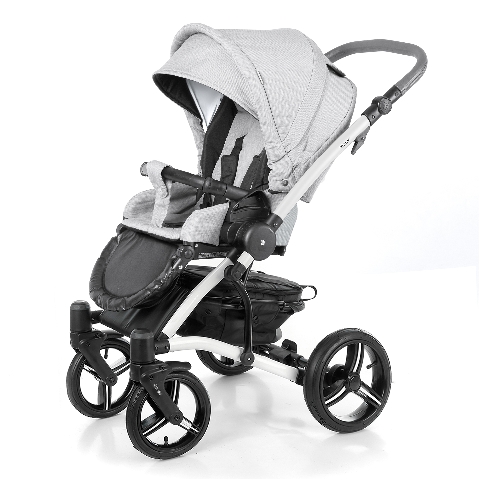 Прогулочная коляска Esspero Tour Alu (шасси White) Steel