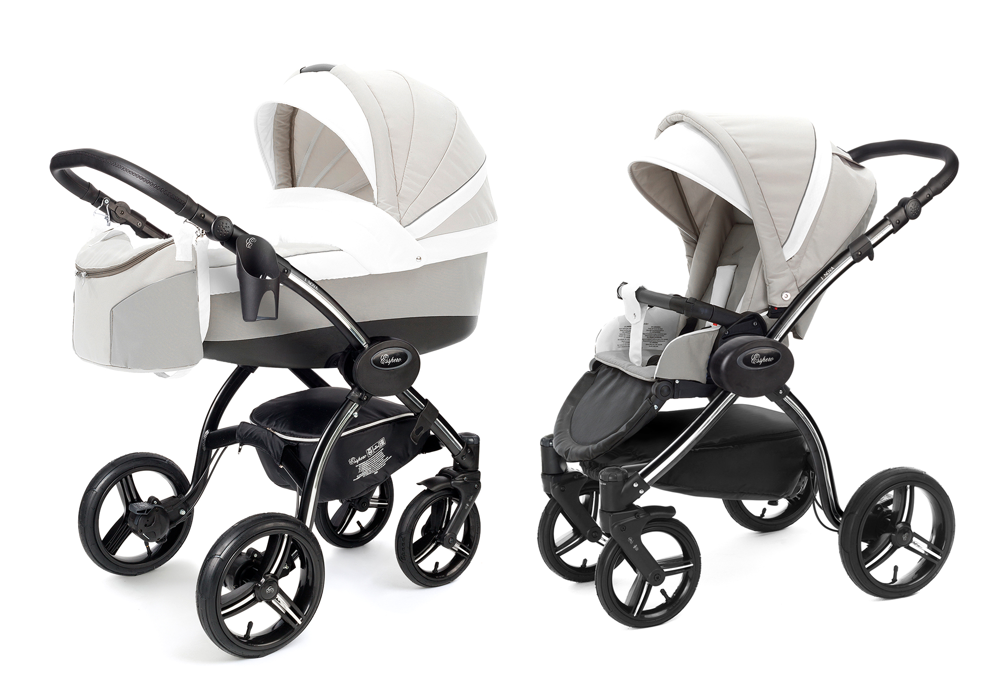 Коляска 2 в 1 Esspero Grand I-Nova (шасси Black) Vanila