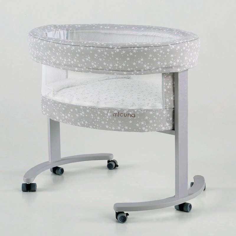 Колыбель Micuna Smart Fresh MO-1456 Stars/Aluminium