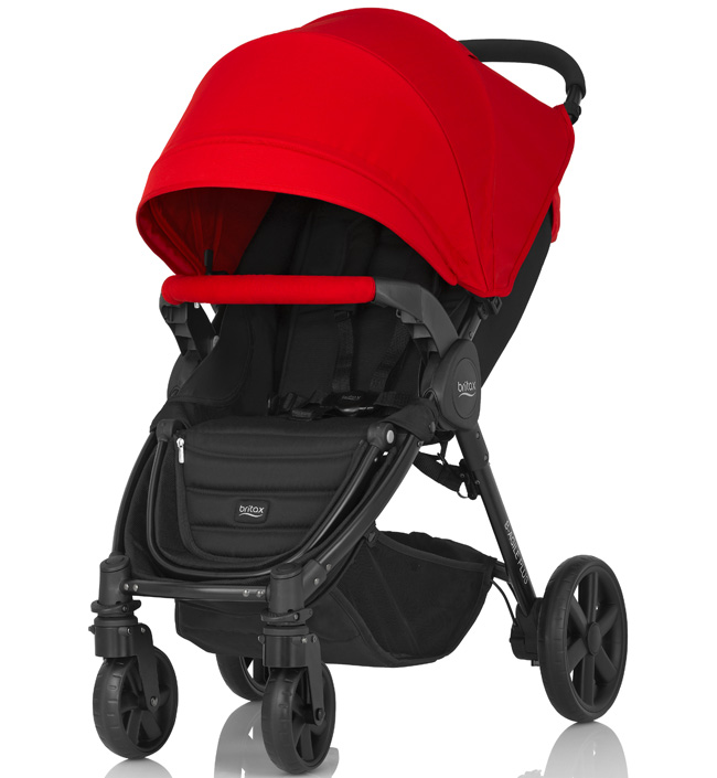 Britax В-Agile 4 PLUS Flame Red