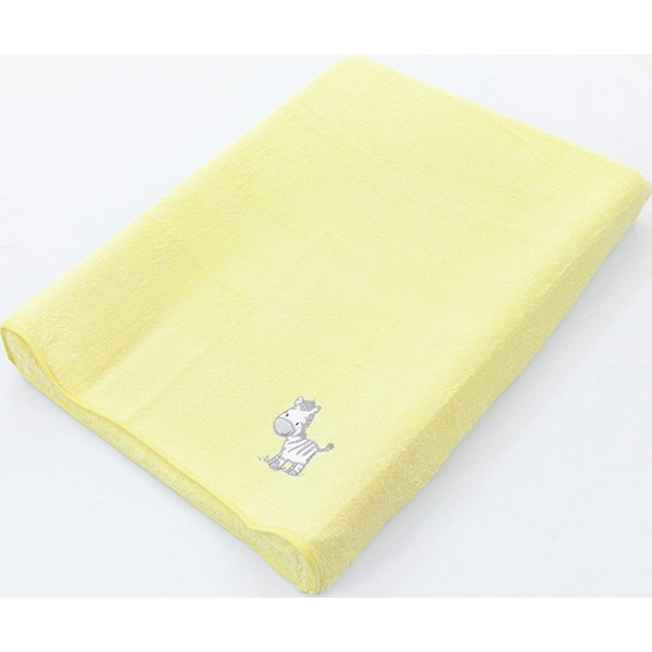 Простынь Ceba Baby на резинке на пеленальный матрасик 50x70 см Zebra yellow