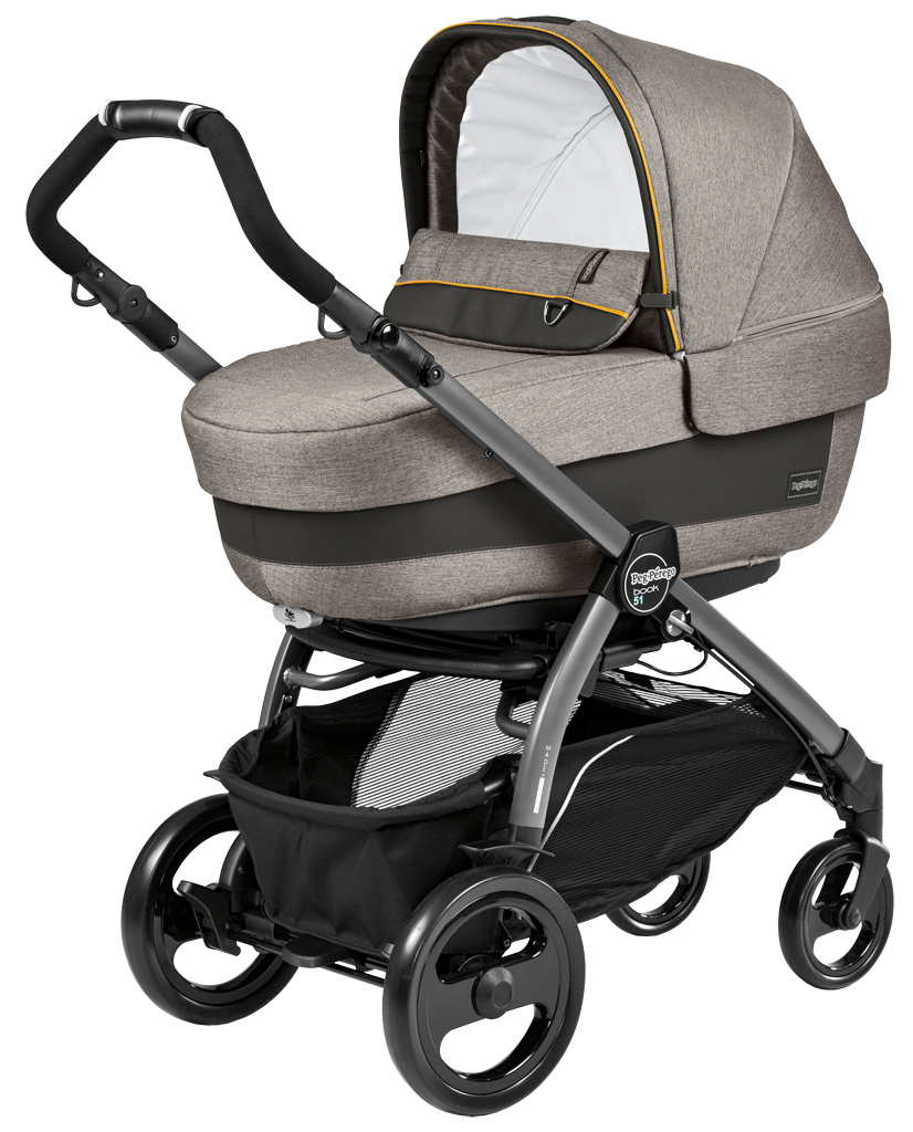 Коляска для новорожденных Peg Perego Book 51 Elite Luxe Grey
