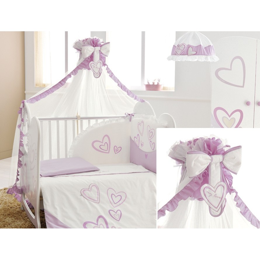 Детская комната Pali My Love Балдахин Pali My Love White Pink