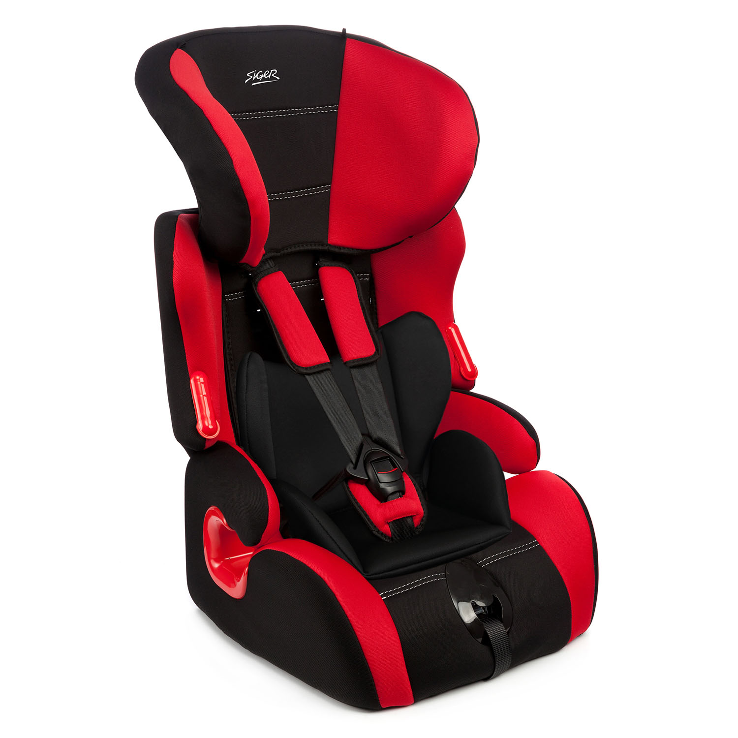 Автокресло Siger КОСМО Lux, гр. 1+2+3 красный