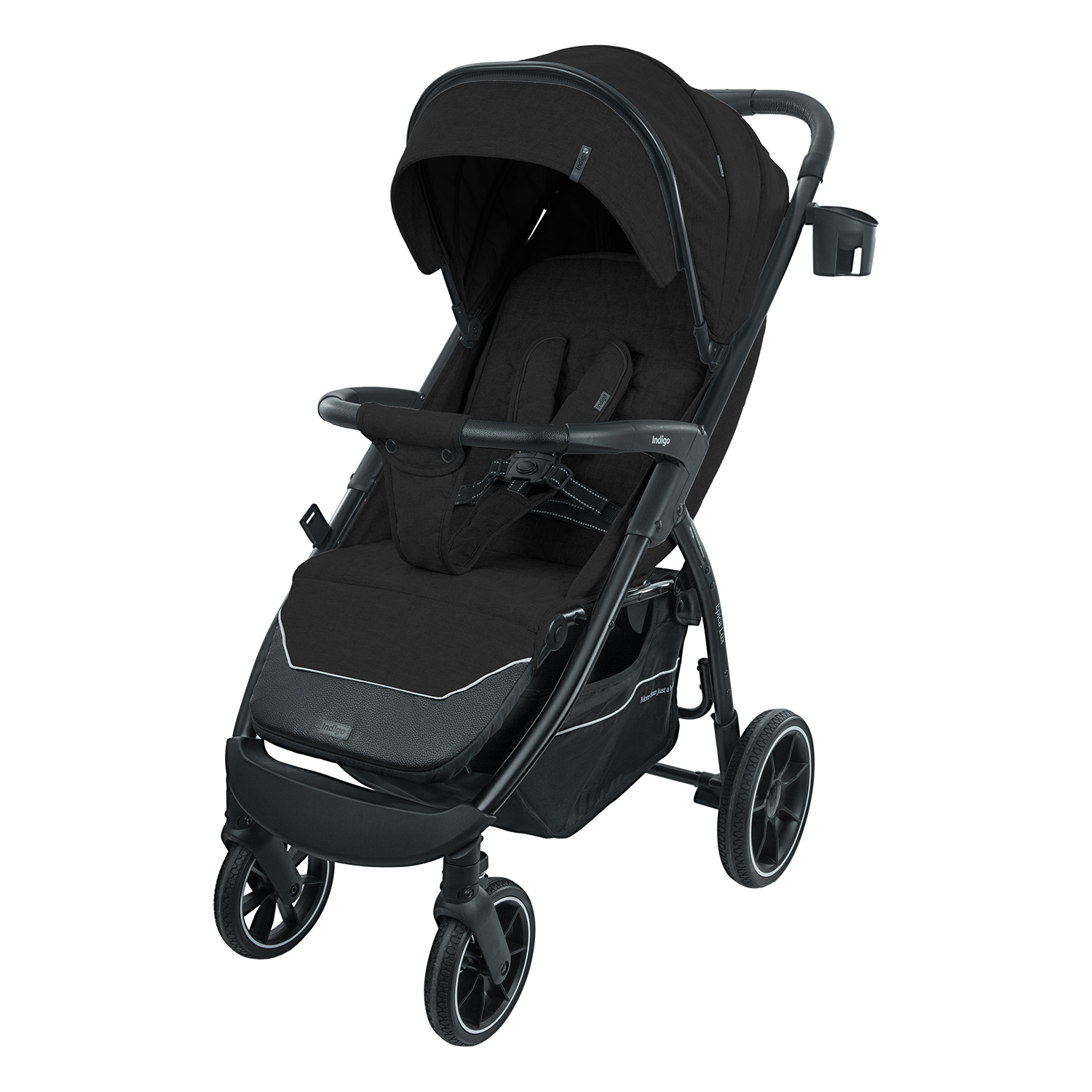 Прогулочная коляска INDIGO EPICA LUX S черный