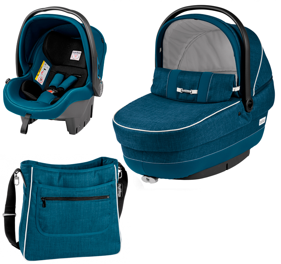 Набор 3 в 1 Peg Perego Set Modular XL (без шасси) Saxony Blue