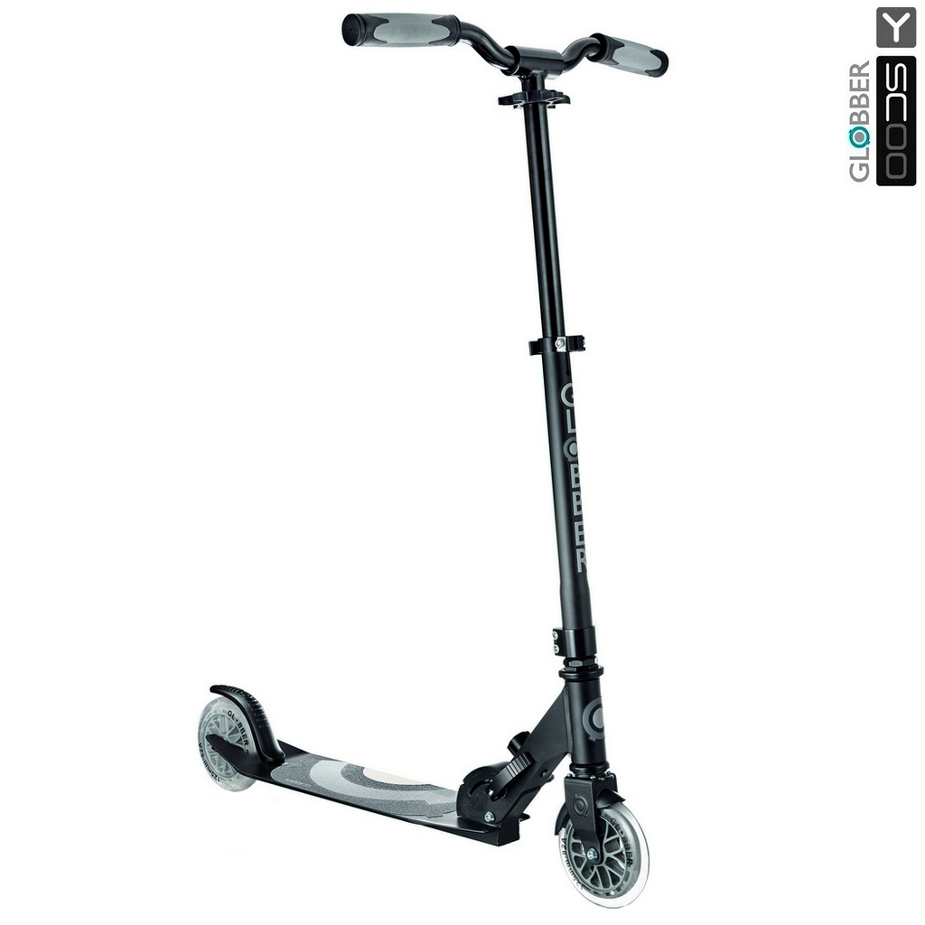 Самокат Y-SCOO Globber My TOO Fold UP 125 black