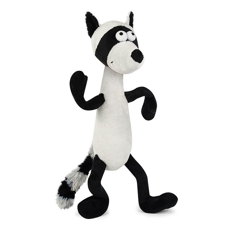 Мягкая игрушка Maxi Toys ГНУТИКИ (22 см) Енотик-Полосатый Хвостик