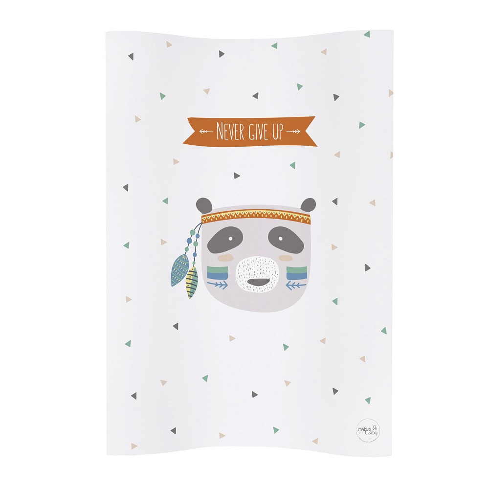 Пеленальный матрасик Ceba Baby W-104, 70 см мягкий без изголовья Osito W-104-101-556
