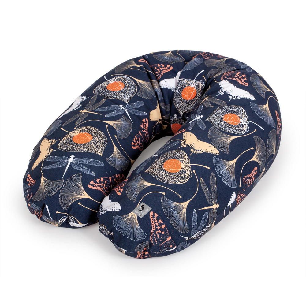 Подушка для кормления Ceba Baby Physio Multi Flora Fauna трикотажная Gingo W-702-099-575