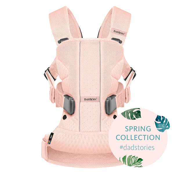 Рюкзак-Кенгуру BabyBjorn One Air Mesh Розовый