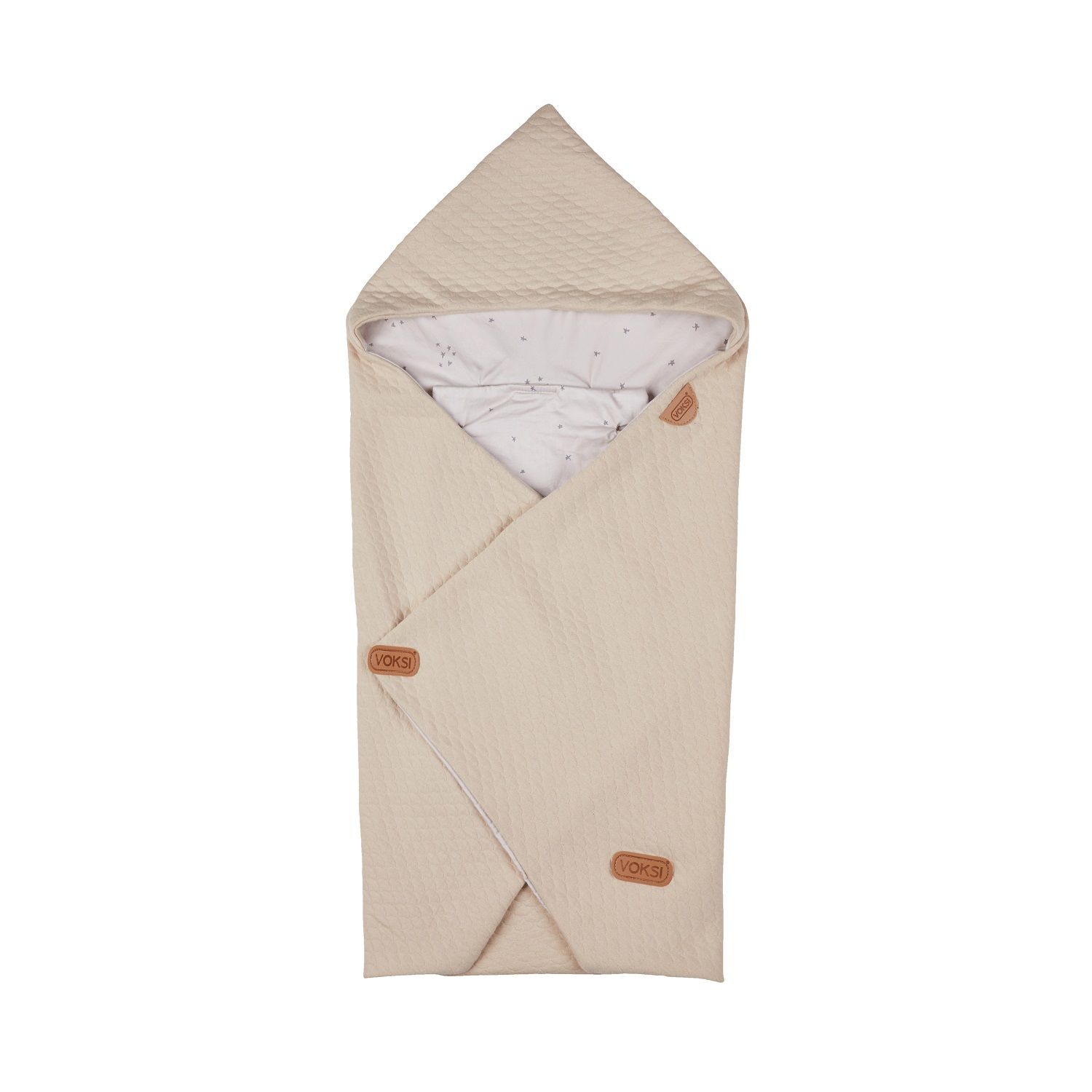 Конверт-одеяло Voksi Baby Wrap Star Sand