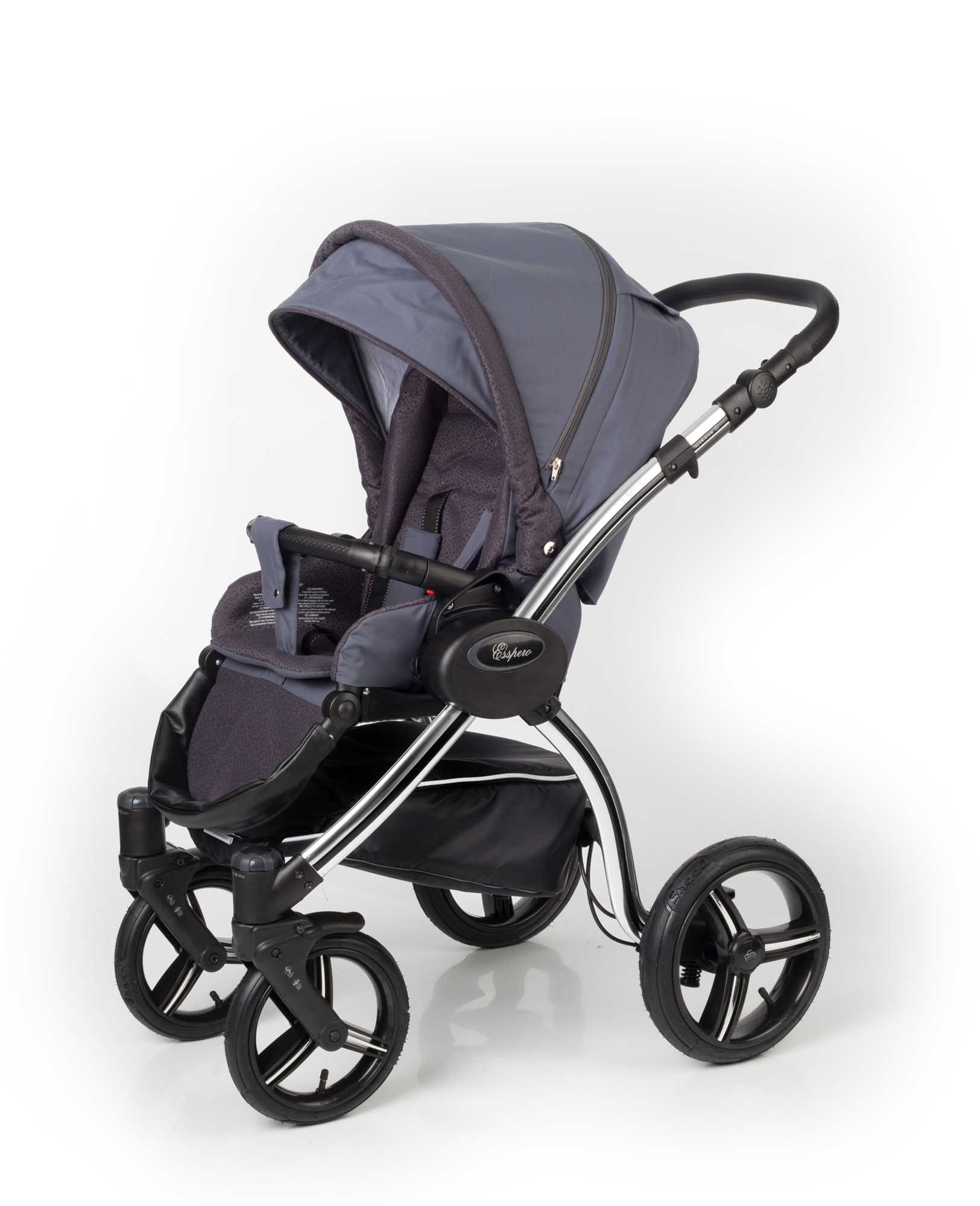 Прогулочная коляска Esspero I-Nova (шасси Chrome) Dark Grey