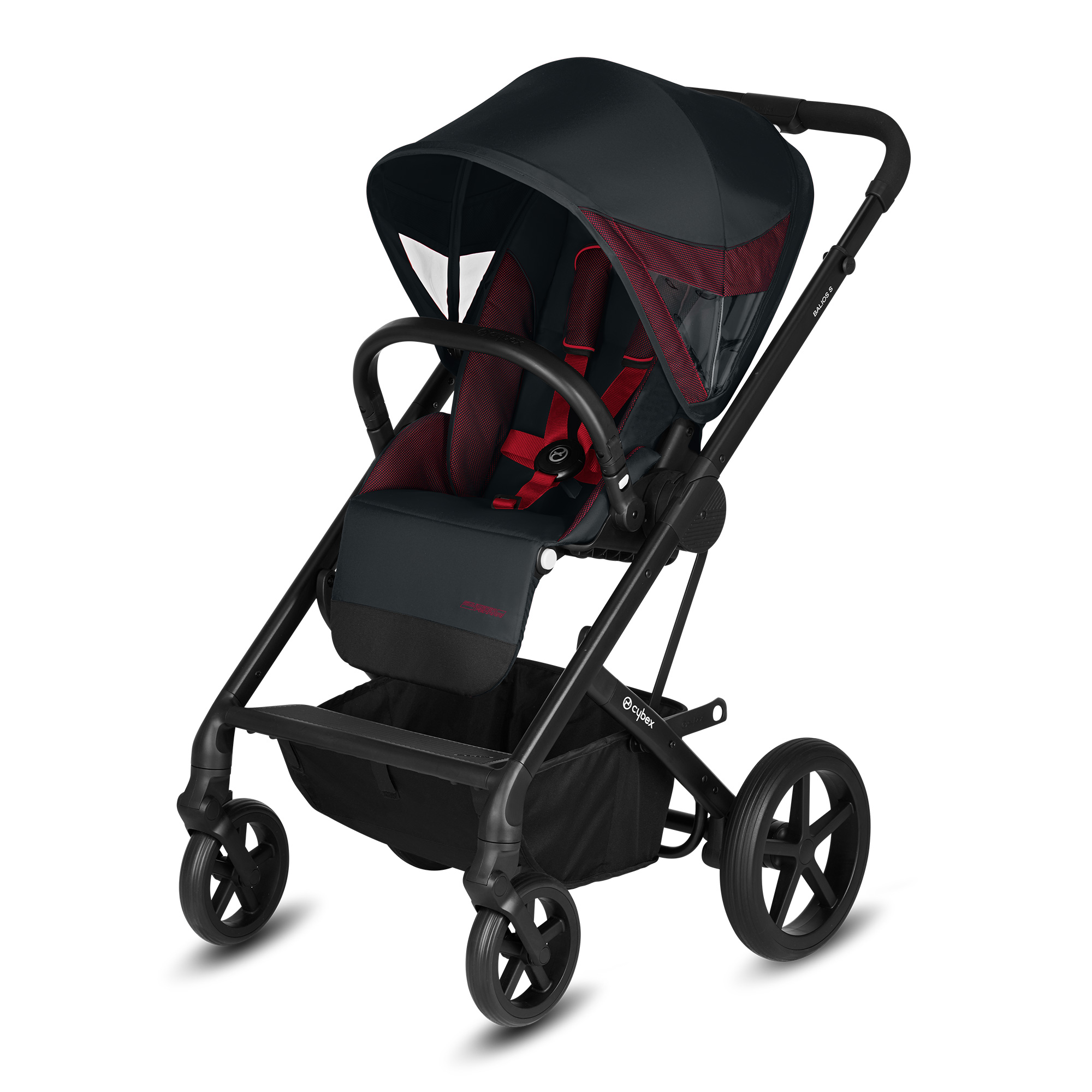 Прогулочная коляска Cybex Balios S FE Ferrari Victory Black