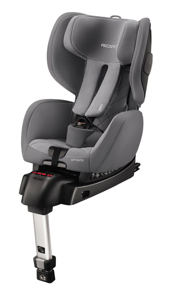 Автокресло Recaro Optiafix Aluminium Grey