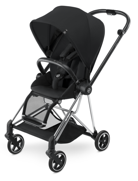 Прогулочная коляска Cybex MIOS (шасси Chrome Brown) Stardust Black