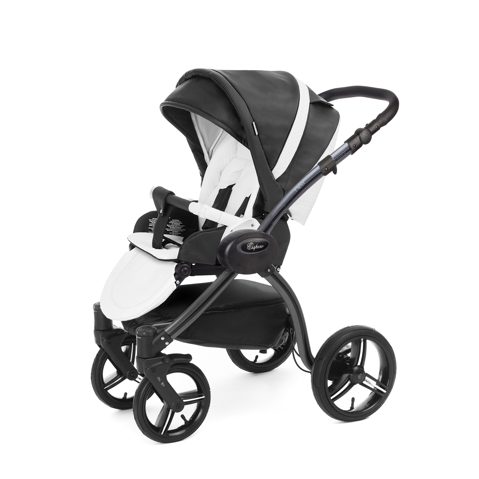 Прогулочная коляска Esspero Grand I-Nova (шасси Graphite) Nappa Graphite