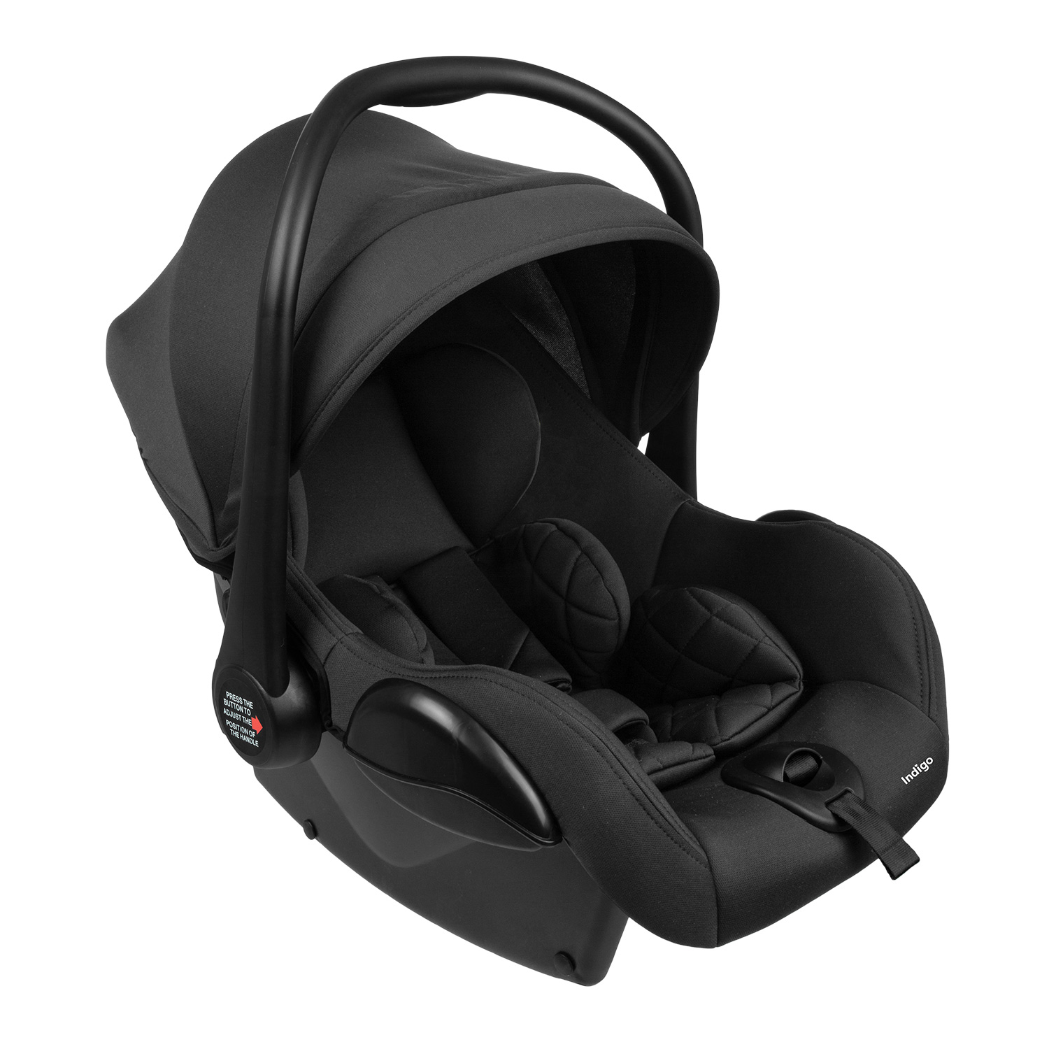 Автокресло Indigo BONNY, группа 0+ Черный