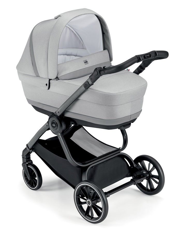 Коляска 3 в 1 Cam Techno Milano (шасси Scratch Grey V99S) 555