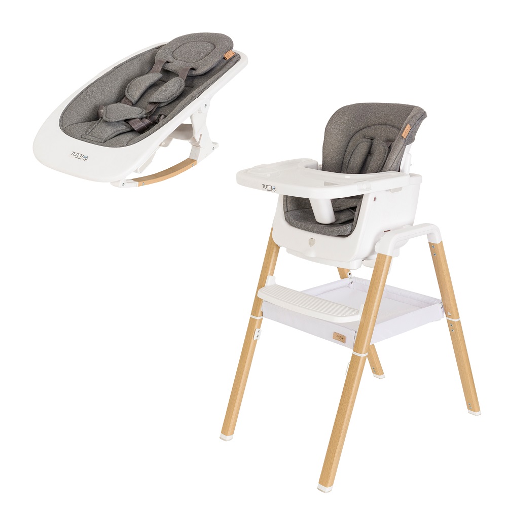 Стульчик для кормления Tutti Bambini High Chair Nova White/Oak 611010/3511B