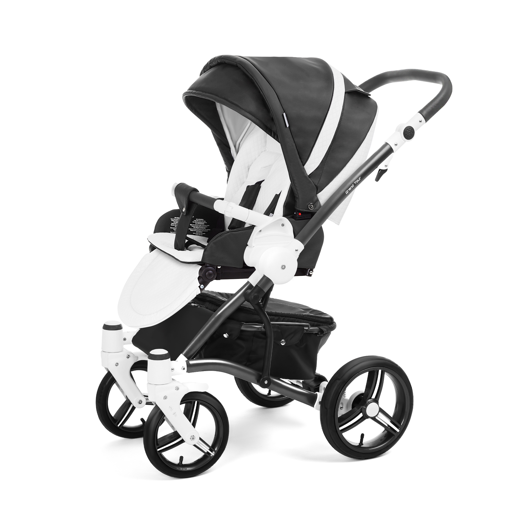 Прогулочная коляска Esspero Grand Tour (шасси Graphite) Nappa Graphite