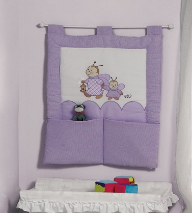 Панно с карманами Roman Baby LUCCIOLE Light Purple (Фиолетовый)