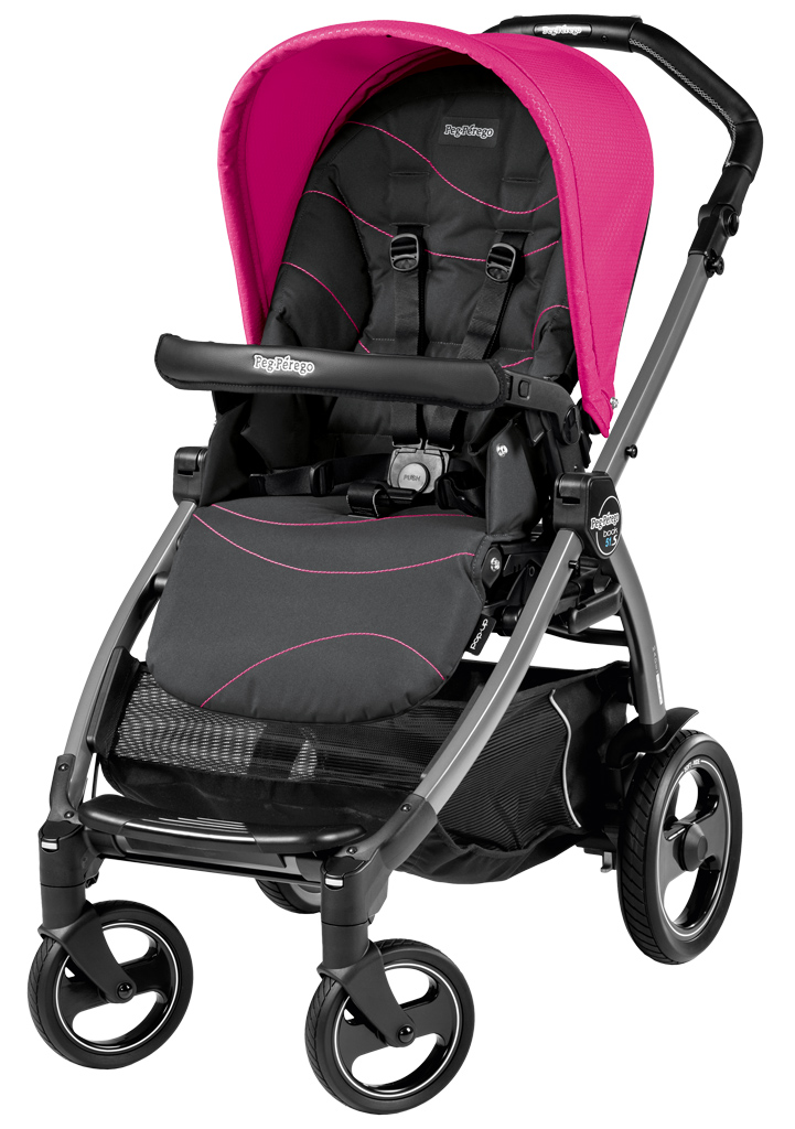 Прогулочная коляска Peg Perego Book 51 S Pop Up Sportivo (шасси Jet) Bloom Pink