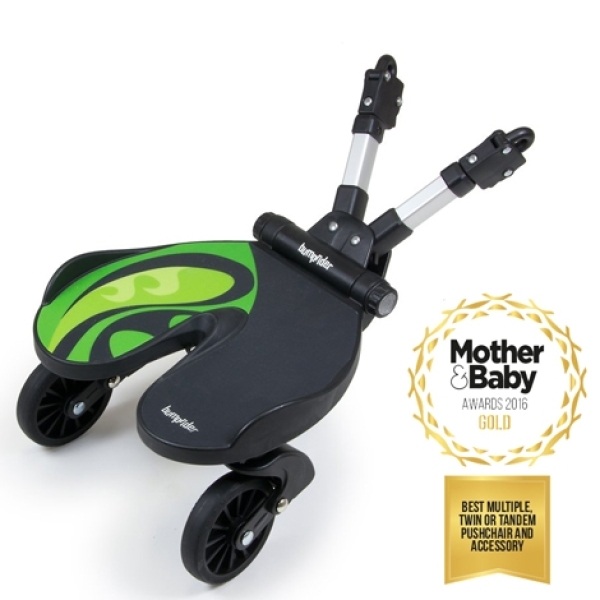 Универсальная подножка для второго ребенка Bumprider green