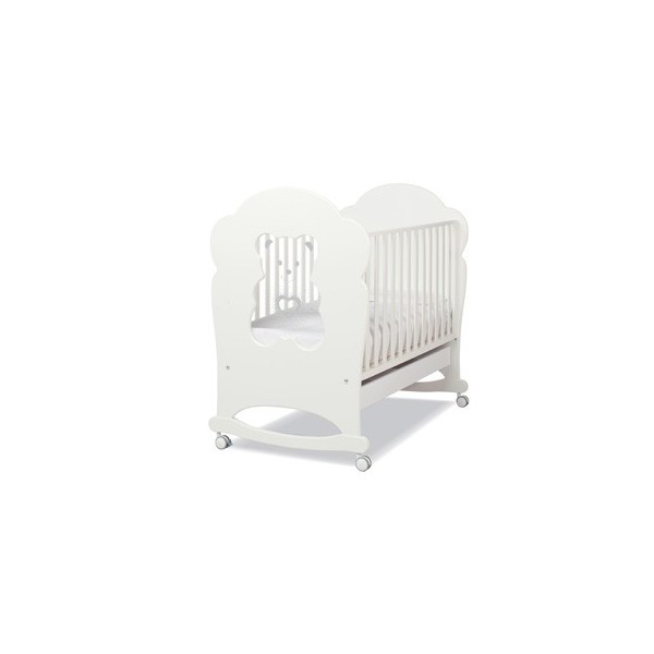 Детская комната Erbesi серия Tiffany Кровать Tiffany White (белая)