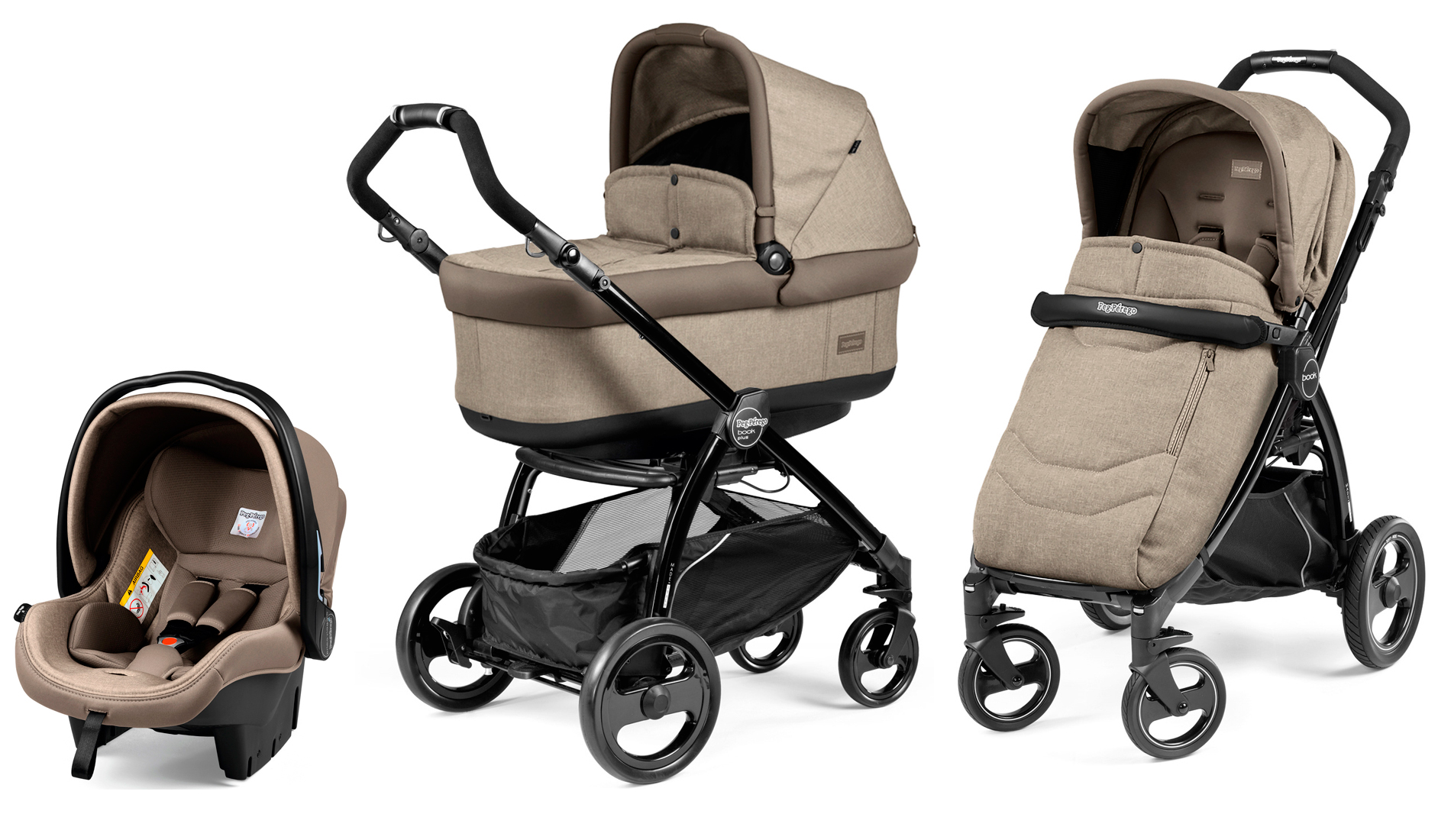 Peg-Perego Book Plus Modular System POP UP Team Cream