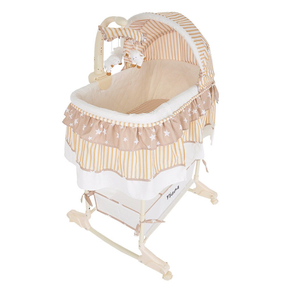 Колыбель Pituso Viana Stars Beige