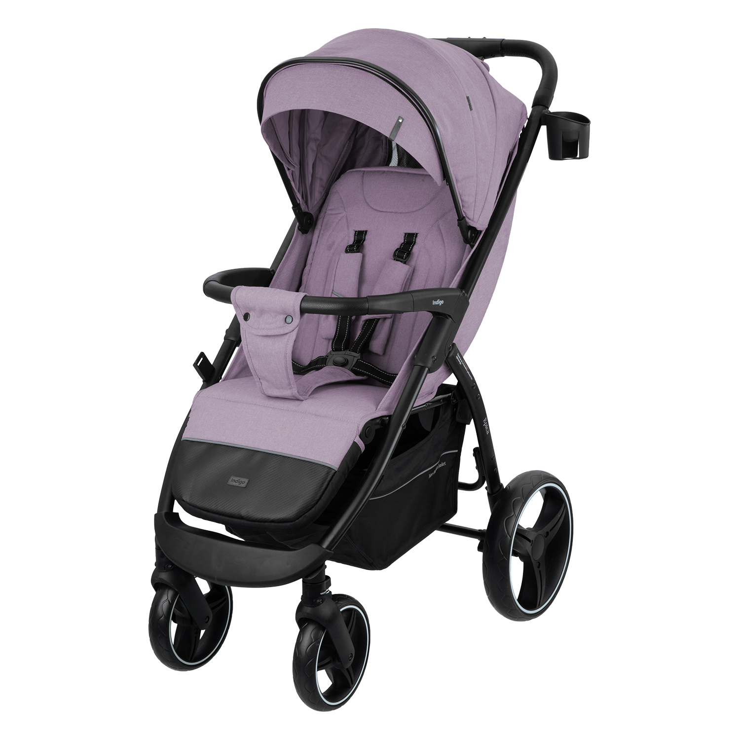 Прогулочная коляска INDIGO EPICA XL фиолетовый