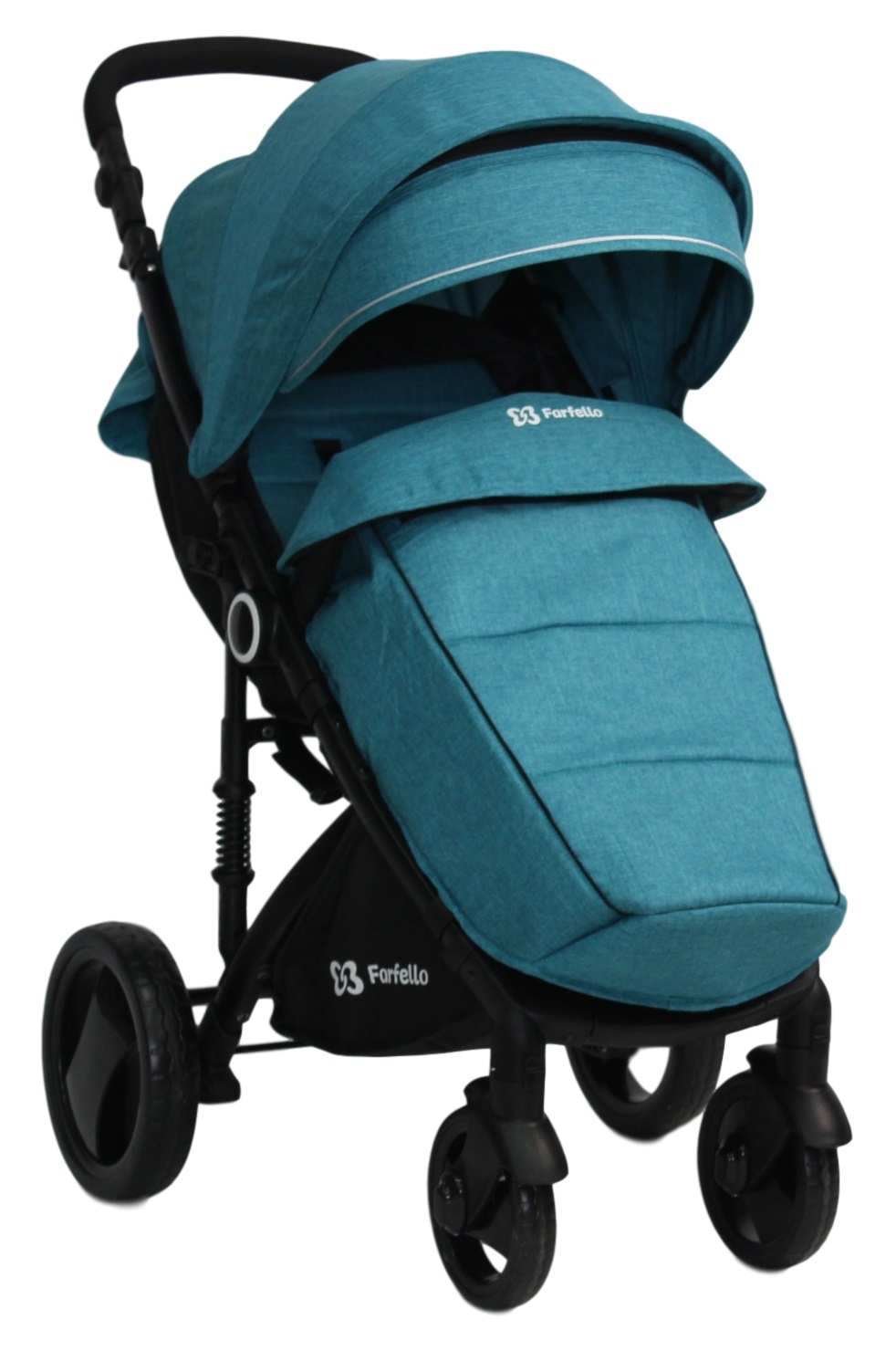 Прогулочная коляска Farfello Bino Angel Plus Бирюзовый