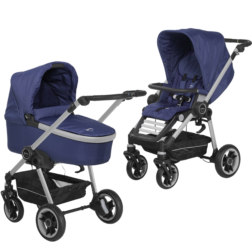 Коляска 2 в 1 Teutonia Bliss (шасси Titanium) 6125 Sapphire